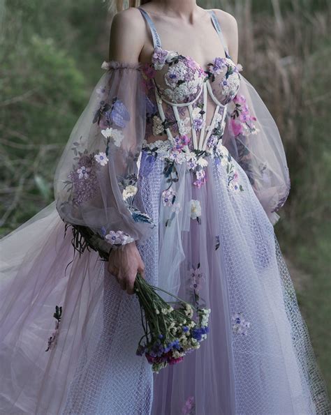 The Symbolism of Lavender Magic Dresses in Art and Literature